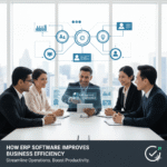 ERP software improves business efficiency